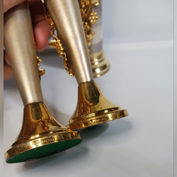 Vintage Set Sterling Silver Decorated Ornate Design Weighted Candlestick Holders - Picture 8 of 16